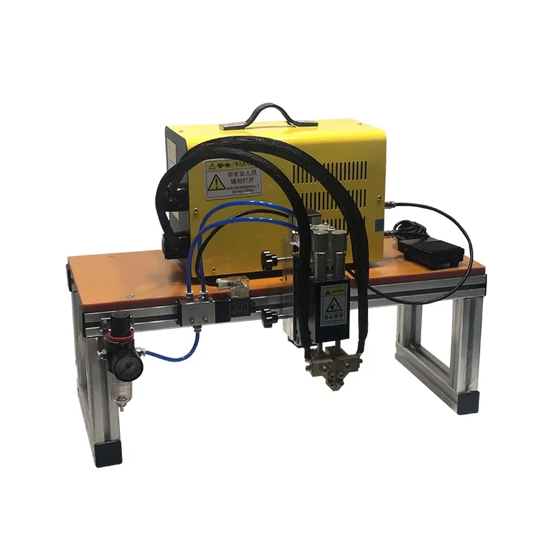 Gantry Semi-automatic Spot Welding Machine Electric/Pneumatic BWS-540/550-H-G for 0.35MM Steel 0.30MM Pure Nickel Slotted Welder