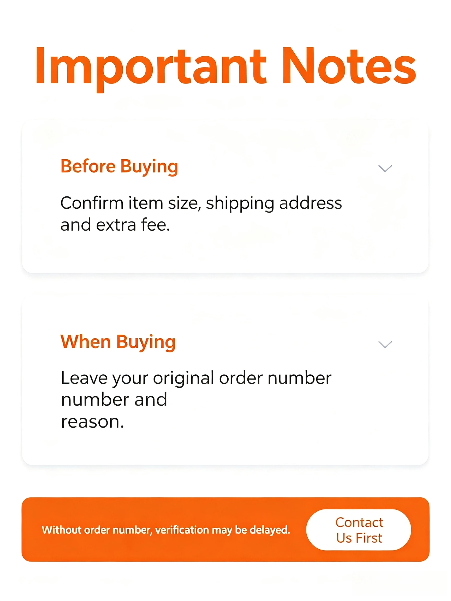Special Link for Custom Order Balance & Extra Shipping Service Fee
