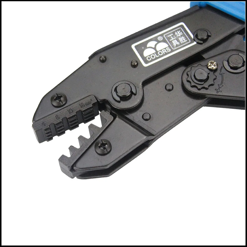 tool ratchet crimping plier european style HS-16GF Insulated and non-insulated ferrules