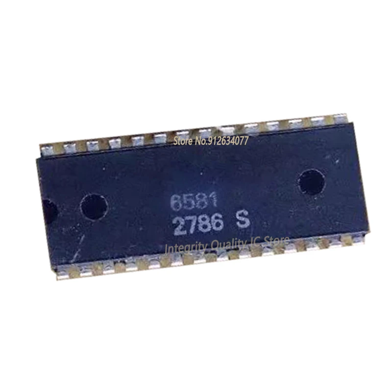 1PCS/lot  MOS6581 6851CBM 6581R3 6581R4AR MOS 6581 DIP-28 New and original Quality Assurance