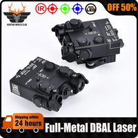 WADSN Full-Metal DBAL-A2 Laser Red Green Blue IR Sight Pointer Strobe White LED Flashlight Tactical DBAL A2 Hunting Indicator