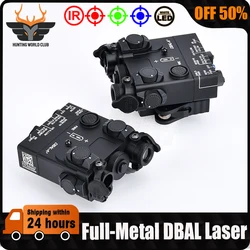 WADSN Full-Metal DBAL-A2 Laser Red Green Blue IR Sight Pointer Strobe White LED Flashlight Tactical DBAL A2 Hunting Indicator