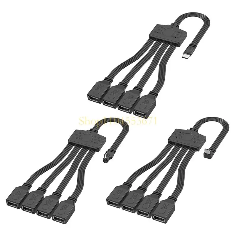 Extensor cable divisor USB C Best Seller con puerto USB 2.0 para carga rápida y dispositivos