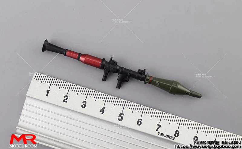 1/12 Scale Mini Sniper Rifle Gun Model AKM M4A1 98K Scene Accessories Fit 6'' Male Female Soldier Action Figure Body