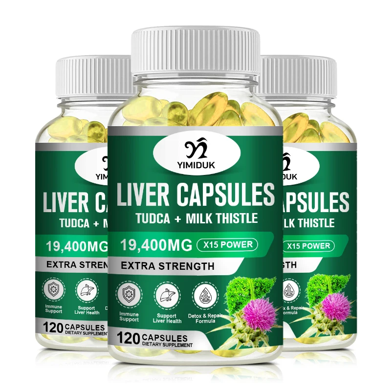 Milk Thistle Extract, Liver Soft Capsules, Improve Liver Damage Caused By Long-term Drinking, Support Liver Health