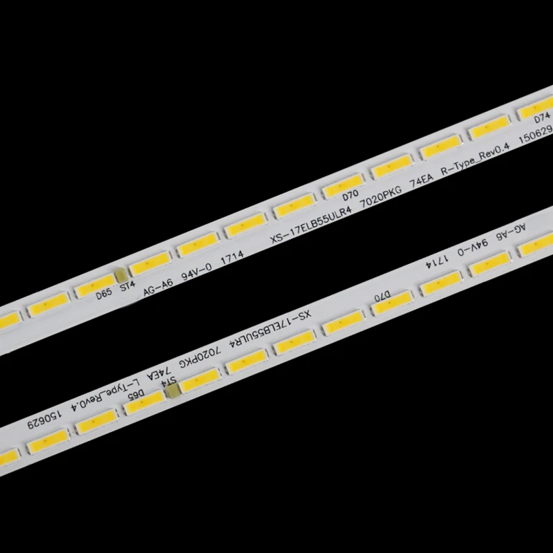 Imagem -05 - Led tv Backlight Strip 1714 17elb55ulr4 7020pkg 74ea