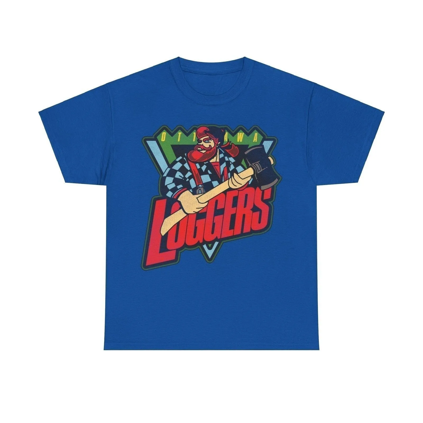 Camiseta del equipo de hockey sobre ruedas de Ottawa Loggers Canadá