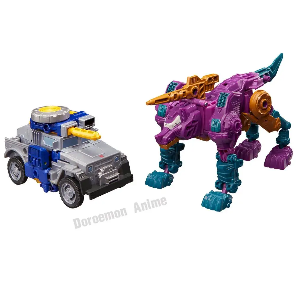 In Voorraad Originele Hasbro Transformers Age of The Primes Wreck N Doom Collection Fisitron en Carnivac Action Figure 2-Pack speelgoed