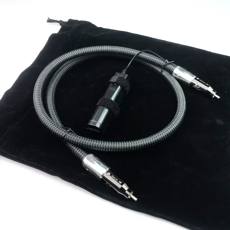 Hi-end WEL Signature Digital Coaxial Cable PSS Silver HiFi Audio RCA Subwoofer Cable z systemem rozpraszania hałasu