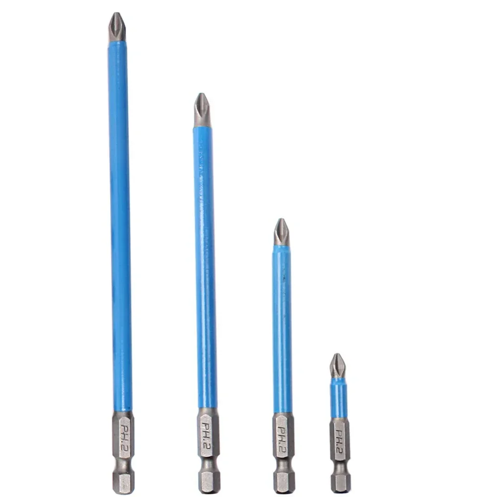 Imagem -04 - Chave de Fenda Elétrica Bits Grupo Hex Hank Magnético Anti-slip Long Batch Head Cross Screwdriver Bit Ferramentas Manuais Pcs