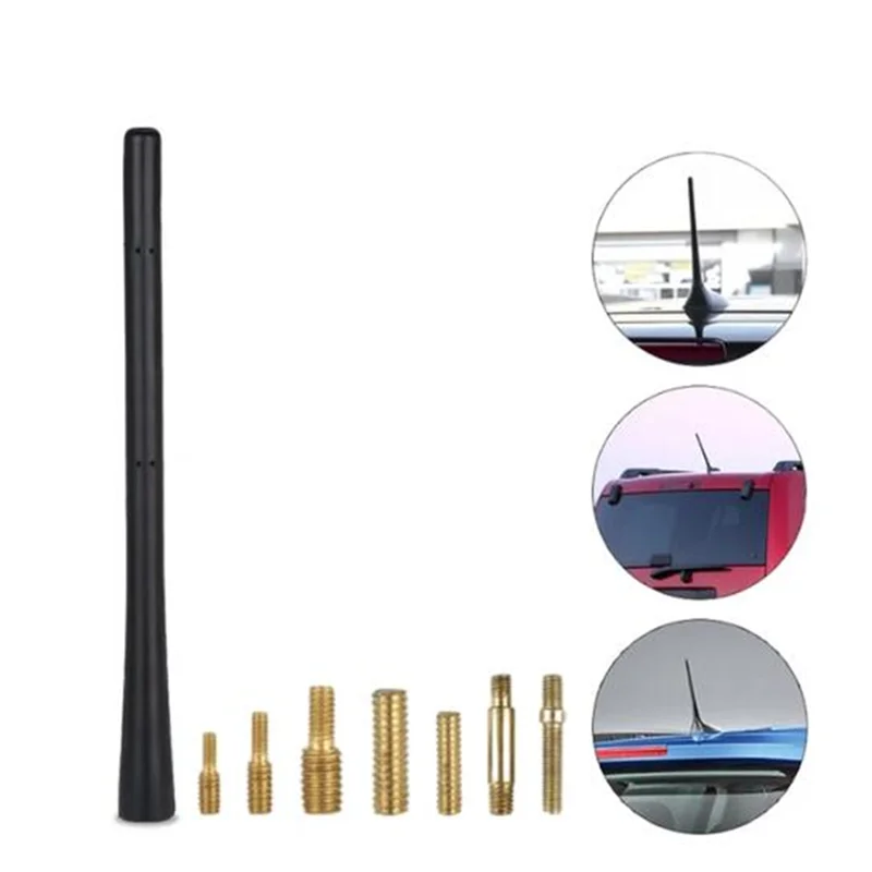 Uniwersalna antena samochodowa Antena biczowa M5 M6 Śruba Automatyczna antena radiowa Maszt samochodowy Do BMW Mazda Do Toyota Corolla Golf Volkswagen