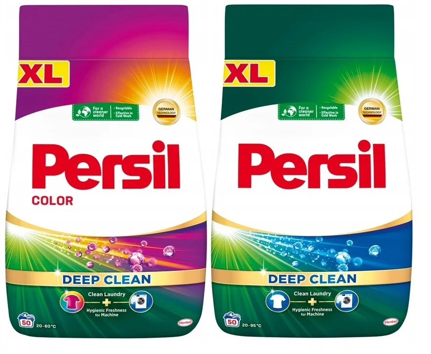 Washing powder color and white MIX Persil 2x XL 50 washings 2.75 kg