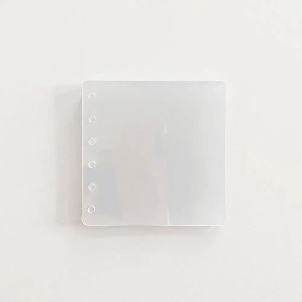 Stationery Kawaii Card Book A7 Notebook Planner Binder Notebook Glitter Journals Square Loose Leaf Photo Collect Book