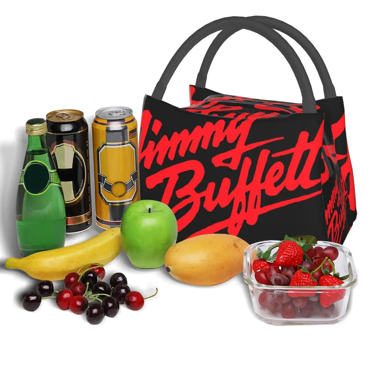 Jimmy Buffett Portable insulation bag for Cooler Thermal Food Office Pinic Container
