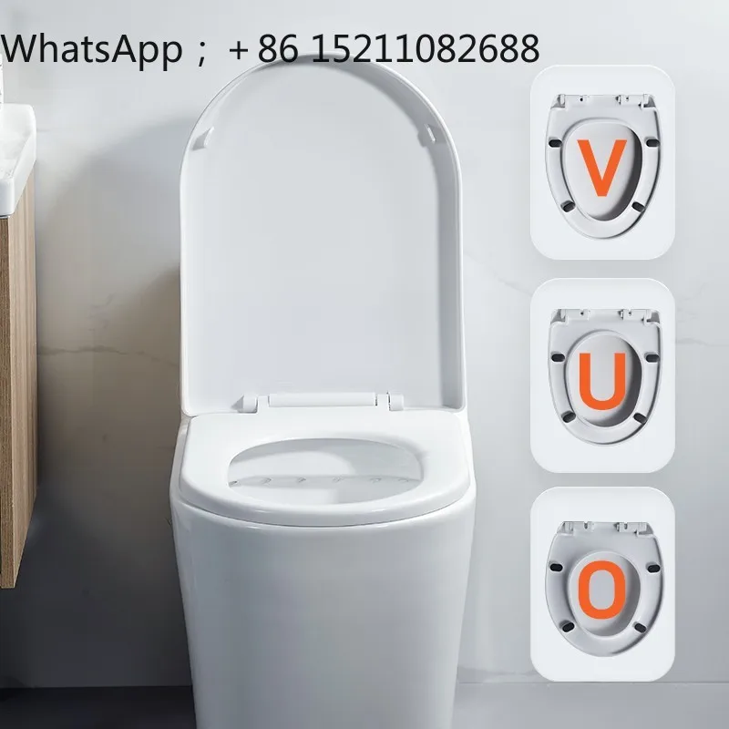 LLY toilet lid universal thickened toilet old-fashioned toilet board urea formaldehyde seat ring mother and child gasket