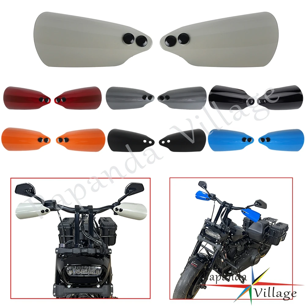 

Motorcycle Hand Guards For Electra Street Glide FLHTP FLHT FLHX CVO/SE FLHXSE FLHXS 2014-2020 Windshield Hand Protectors Shield