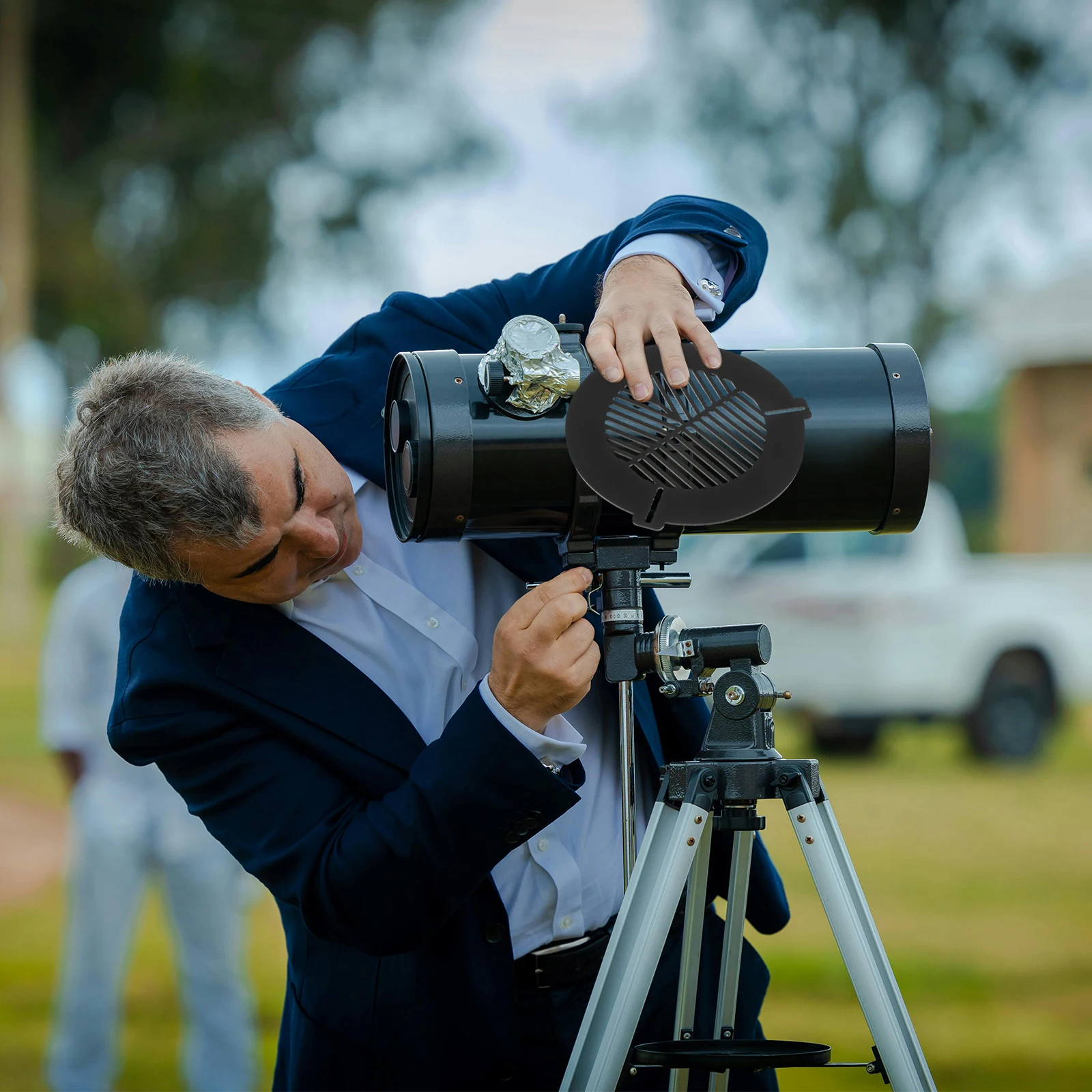 

Fish 100mm Focus Mask for Telescope Lenses Camera Astrophotography Refractors Lens Spacer Stable Performance