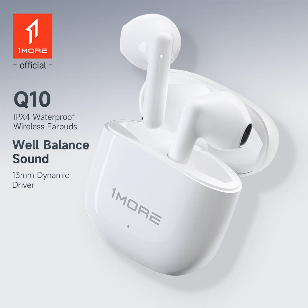 

1MORE Q10 True Wireless AIR Earbuds Bluetooth 5.3 Headphone Half in-Ear Headsets Pod For Xiaomi Gamer Free Shipping Official