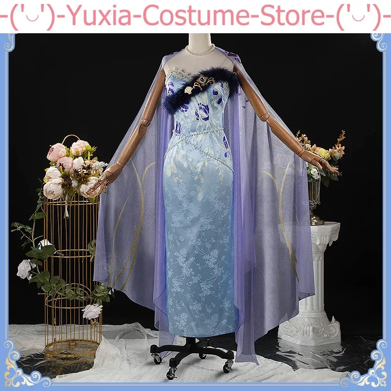 Umamusume: Pretty Derby Verxina Azure Crowned Cosplay Costume Cos Game Anime Party Uniform Hallowen Play Role Clothes Clothing