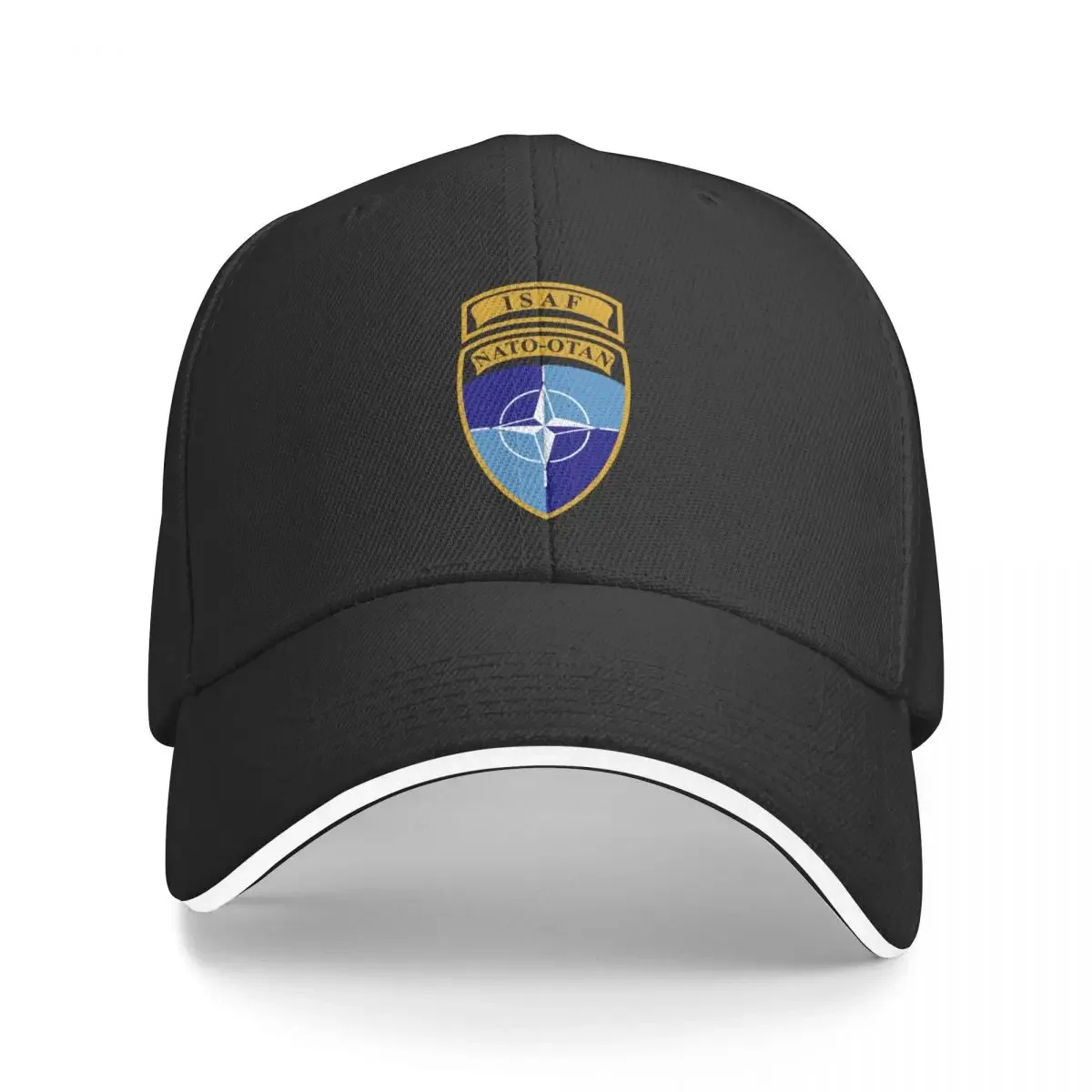 International Security Assistance Force (ISAF) NATO-OTAN Baseball Cap Vintage dad hat Hat Man Luxury Women Caps Men's