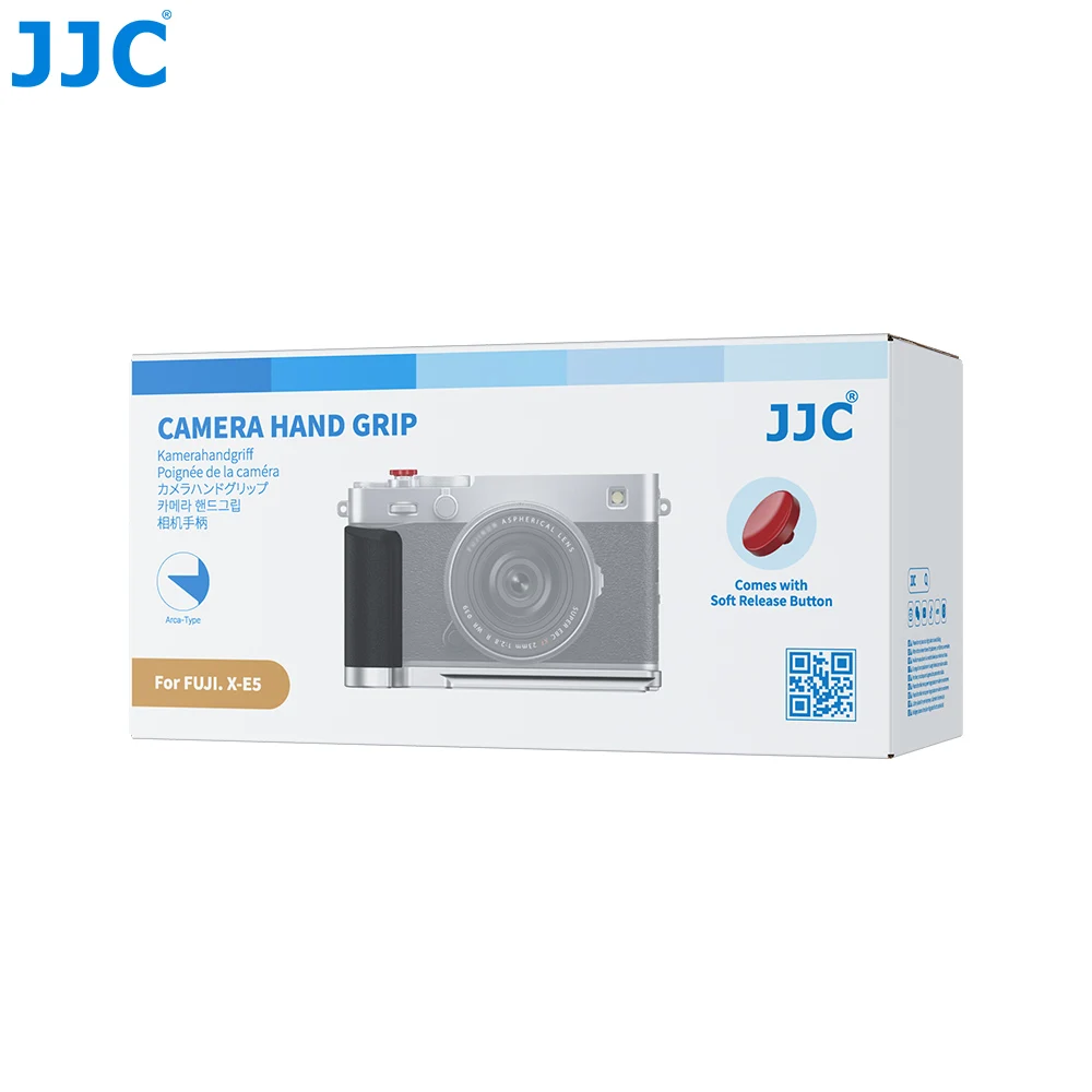 JJC Metallhandgriff für Fujifilm X-E5 spiegellose Kamera, rutschfester Handgriff mit SD-Kartensteckplatz, L-Halterung, Handgriff mit Arca Swiss – Detail 17