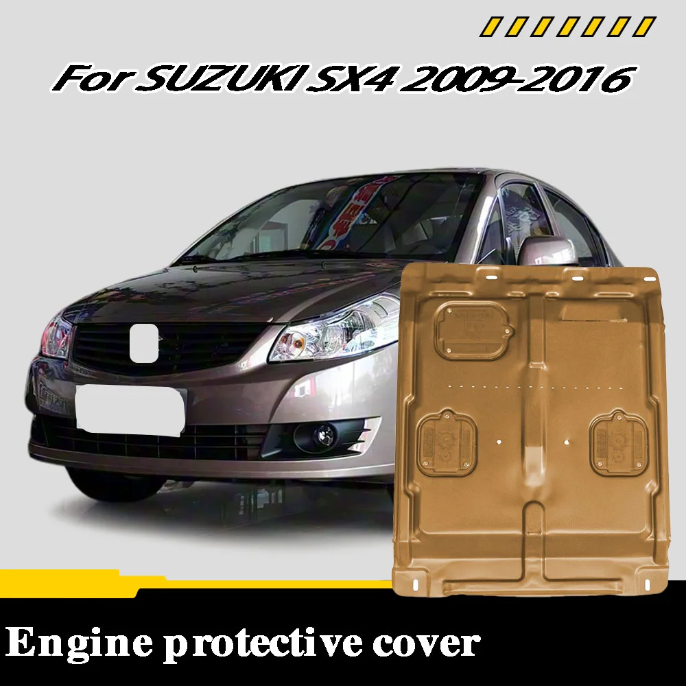 

For SUZUKI SX4 2009-2016 1.6L 1.8L Engine Chassis Shield Splash Bottom Protection Board Car Accessories Under Cover