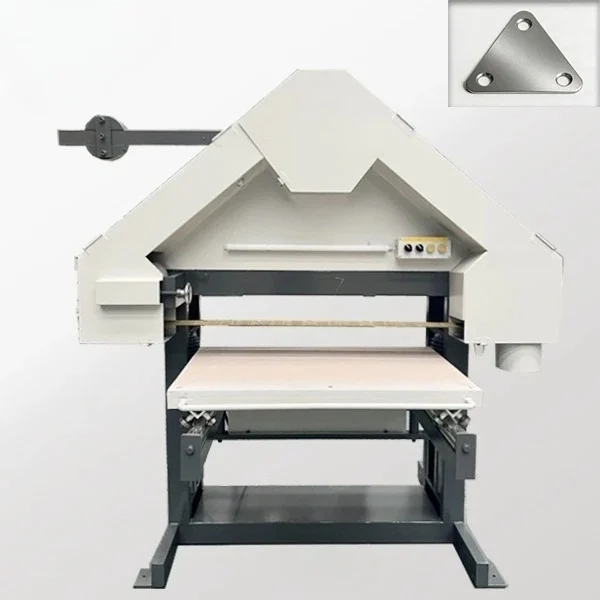 Electric 3kW belt grinding and polishing machine for deburring equipment on metal steel surfaces
