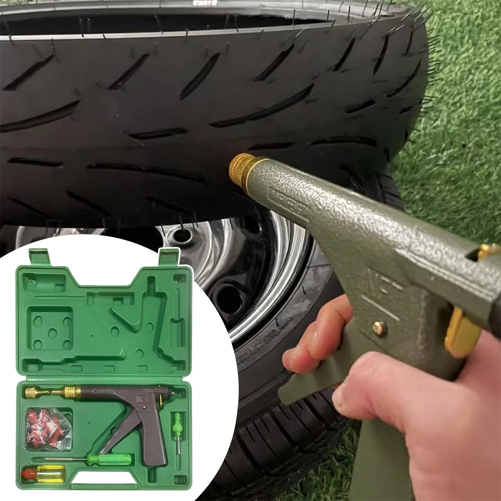 Car Rapid Plug Tire Repair Kit Heavy Duty Tire Maintenance Tool For Vehicle Auto