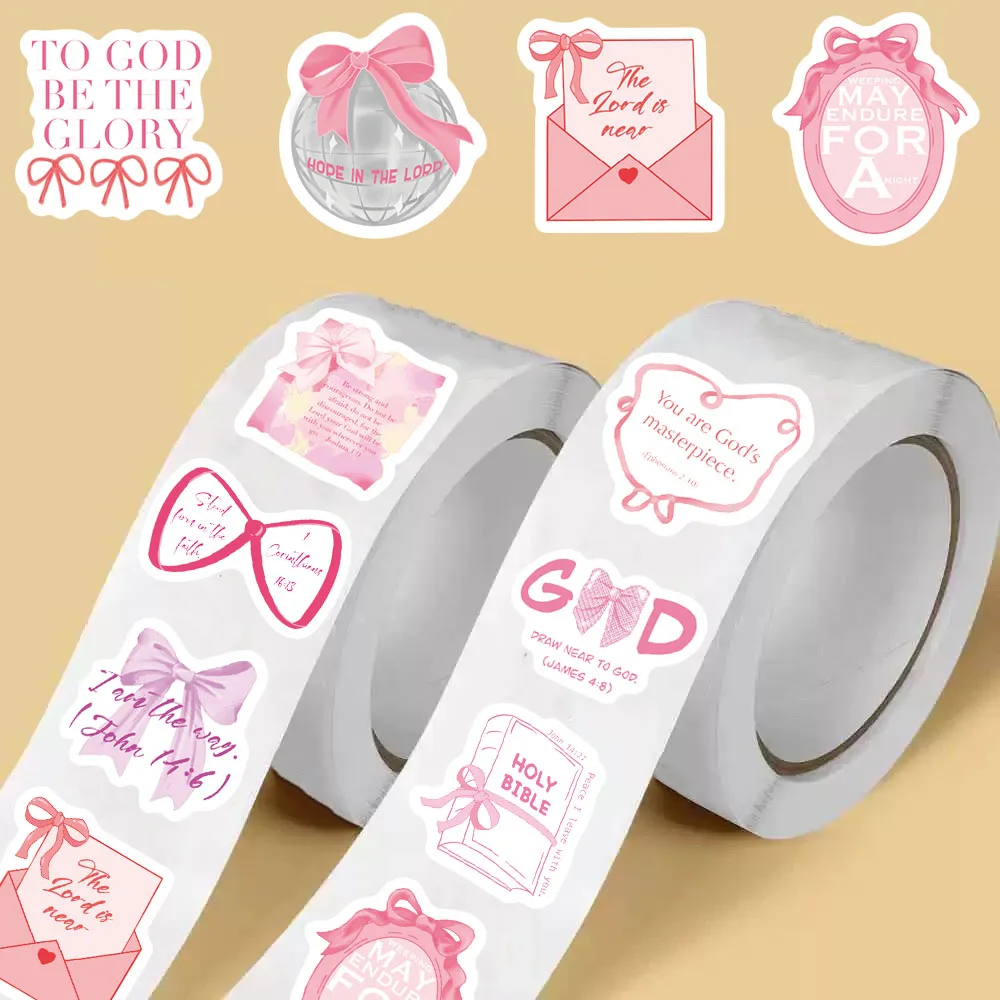 500PCS You Are Beautiful Roll Stickers Personalized Laptop Luggage Skateboard Colorful Living Coffee Wall Decor Phone Sticker ﻿