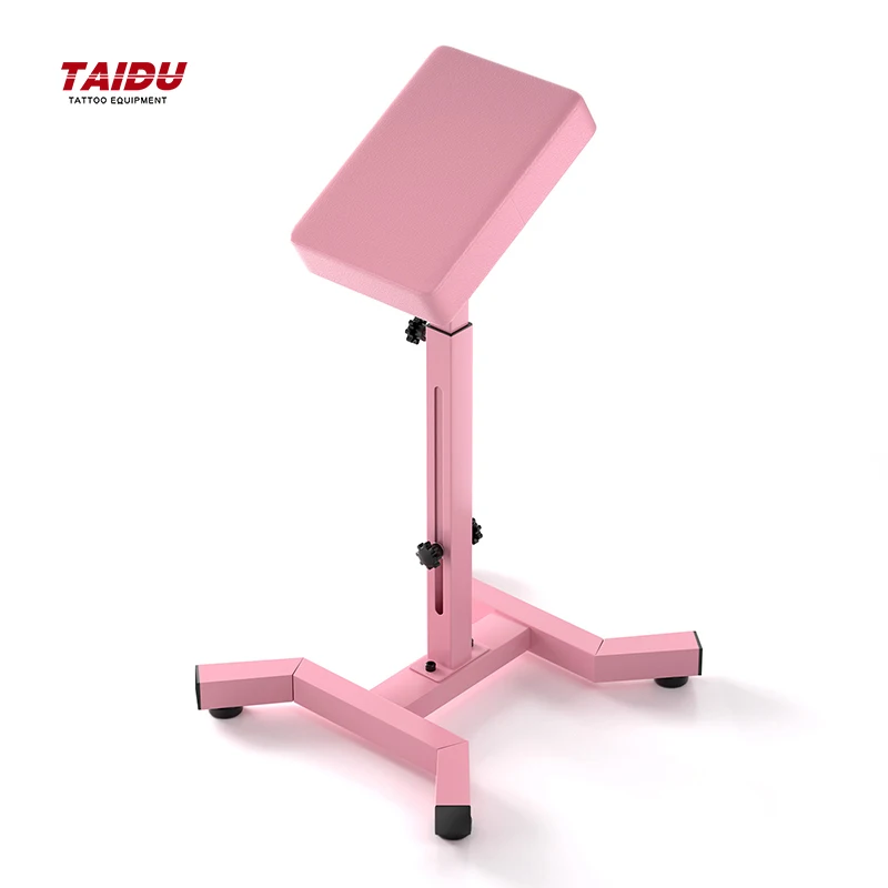 TAIDU Arm Rest Tattoo Pink New Personalized Tattoo Armrest ST 18 Height Angle Adjustable Armrest Tattoo Equipment