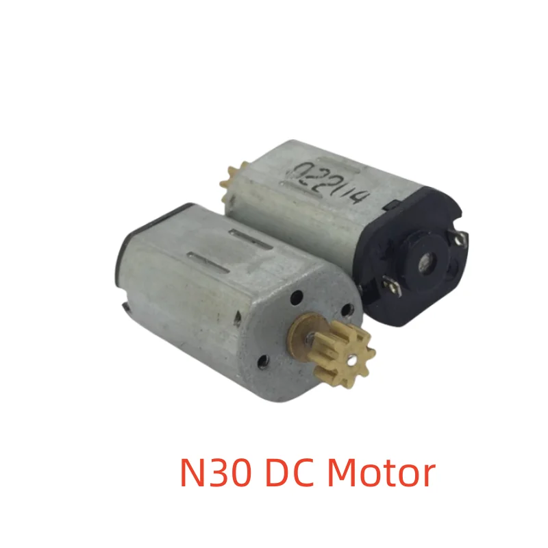 

5PCS/LOT (GOOD) Strong NdFeB Magnet N30 DC Motor,With 8T Gear