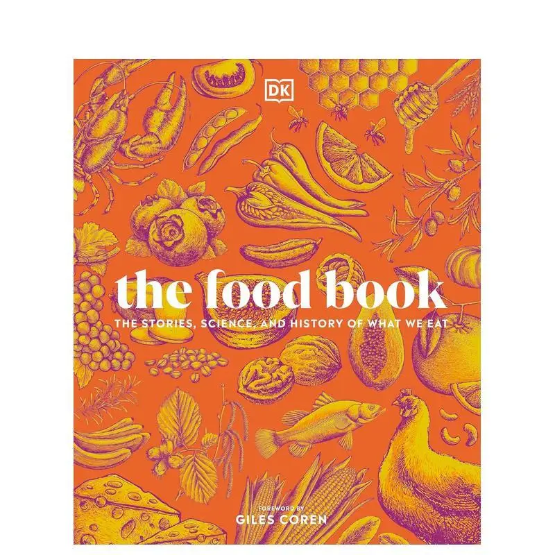 

【DK Nature Books】The Food Book English version, social science reading books