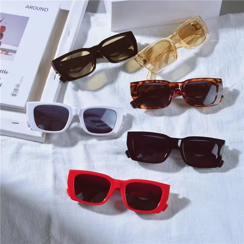 Fashion Cat's Eye Sunglasses Women Vintage Brand Design Square Sun Glasses Men UV400 Female Outdoor Travel Glasses Óculos De Sol