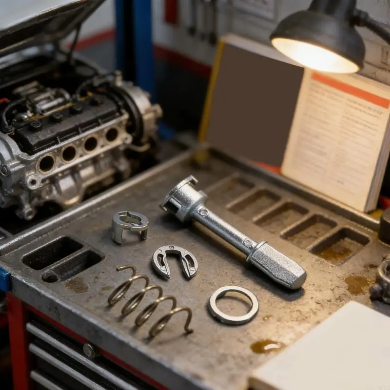 M76E Hohe Kompatibilität Auto Schließzylinder Reparatur Set Langlebig 3B0837167 Für 3B6 – Detail 7