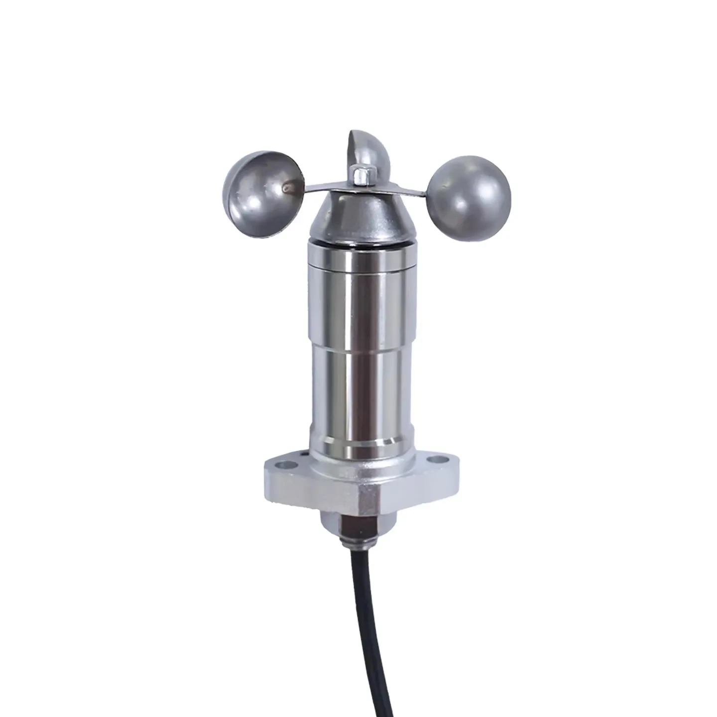 High-Precision 3-Cup Stainless Steel Anemometer for Outdoor Weather & Tower Crane Monitoring