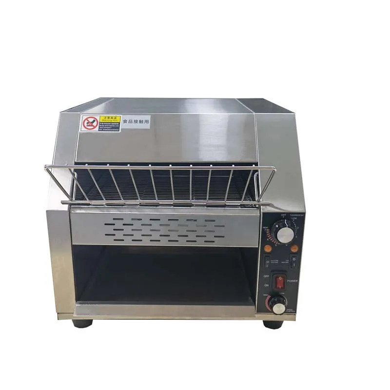 

220V Professional commercial Stainless Steel Toaster Manufacturer Bread Electric Conveyor Toasters