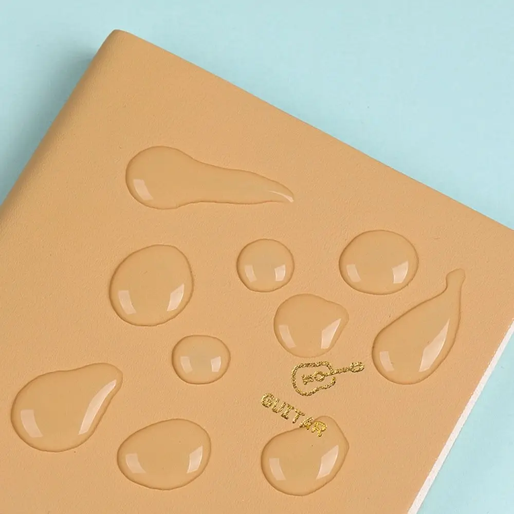 Protect Eye Paper Square Notebook Memo Notes Diary Pocket Notebook Thickening with PU Cover Journal Mini Notepad Back To School