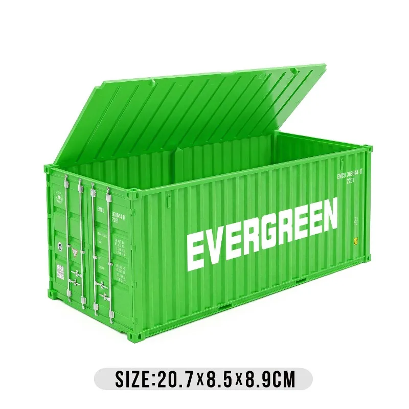 Desktop Storage Box, Sea Freight Container Model Storage Box, Large Capacity Item Storage for Home and Office Supplies