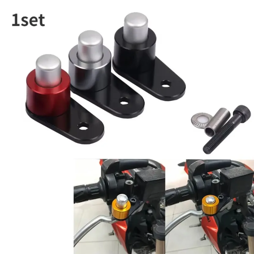 Universal Motorcycle Parking Brake Lever Ramp Slope Parking Stop Auxiliary Lock fit For Original Motorcycle Brake Clutch 1pcs