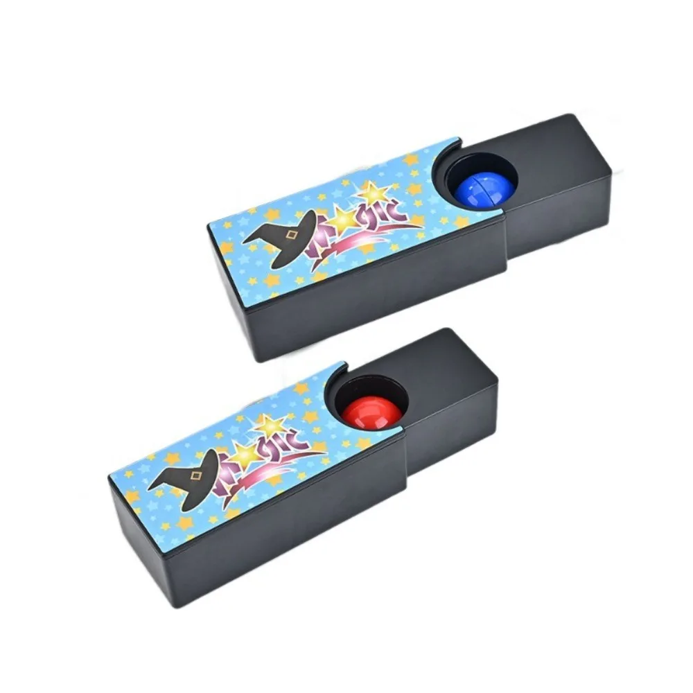 Meravigliosa scatola magica viola magica Spettacolo di trucchi Scatola magica in plastica che scompare Spettacolo di magia Kit magici misteriosi per adolescenti
