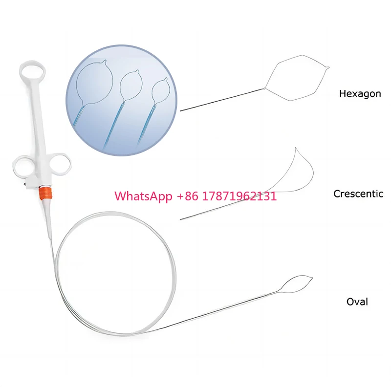 High Quality Disposable Medical Polypectomy Snare Rotatable Polypectomy Snare