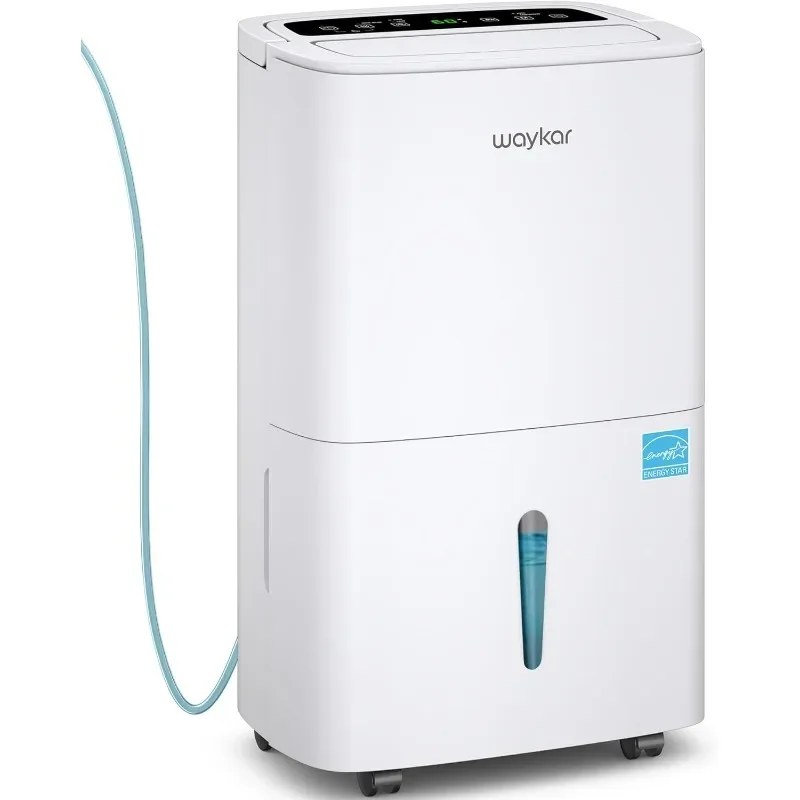 Waykar 150 Pints Energy Star Dehumidifier with Pump for Spaces up to 7,000 Sq. Ft at Commercial and Industrial Large Room