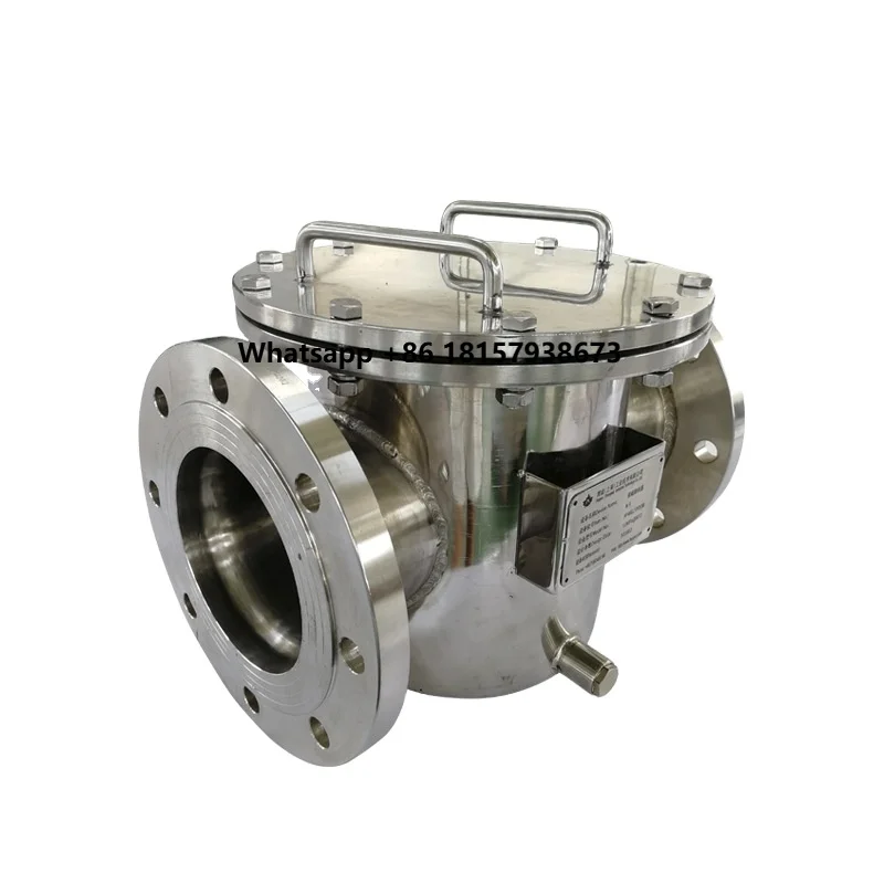 

China Magnetic Filter Sanitary Magnet Strainer Stainless Steel 304 Neodymium Magnetic Liquid Traps for Pipe Line