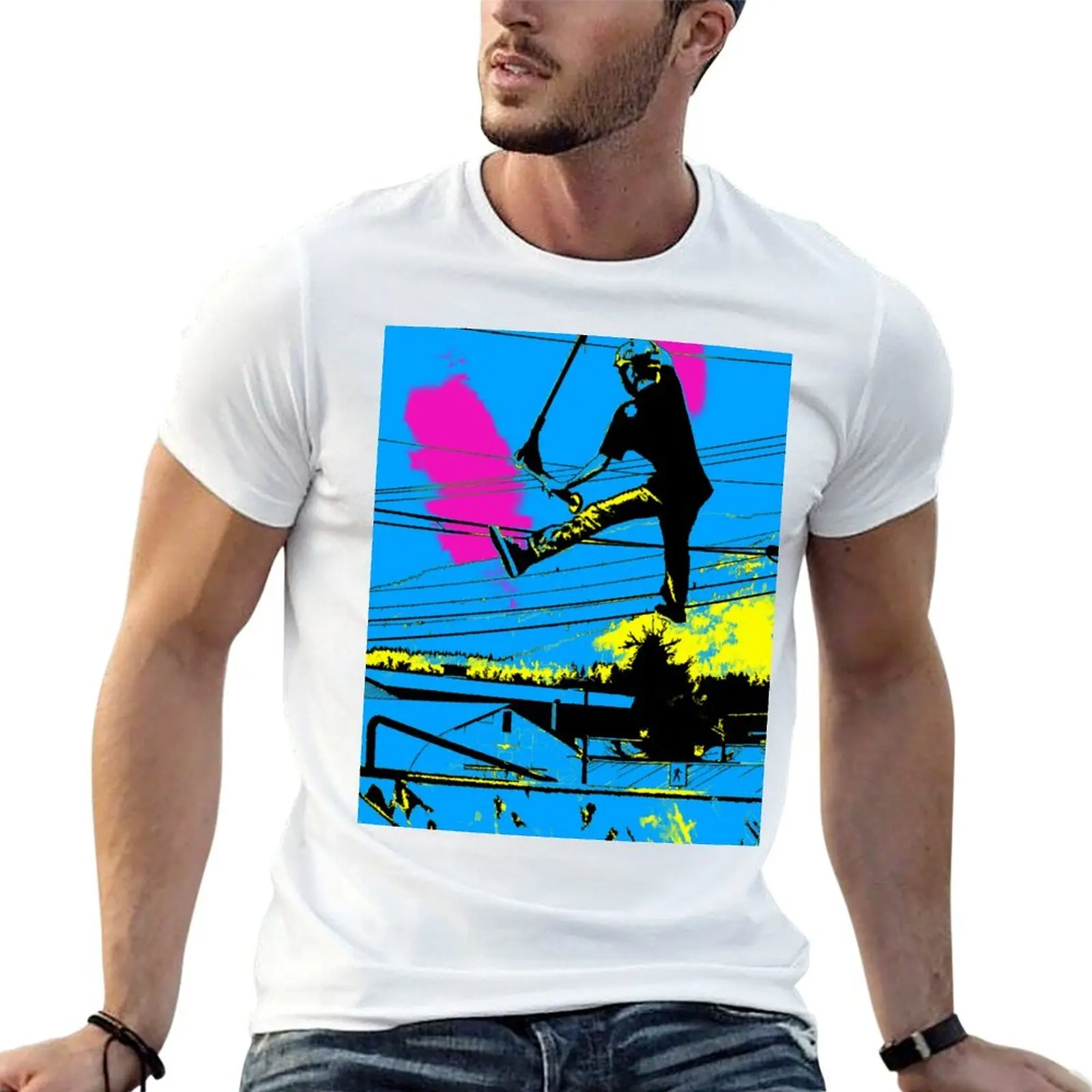 Tailgating - Stunt Scooter Tricks T-Shirt anime t shirts for man t shirt for man man t shirt luxury T-shirt