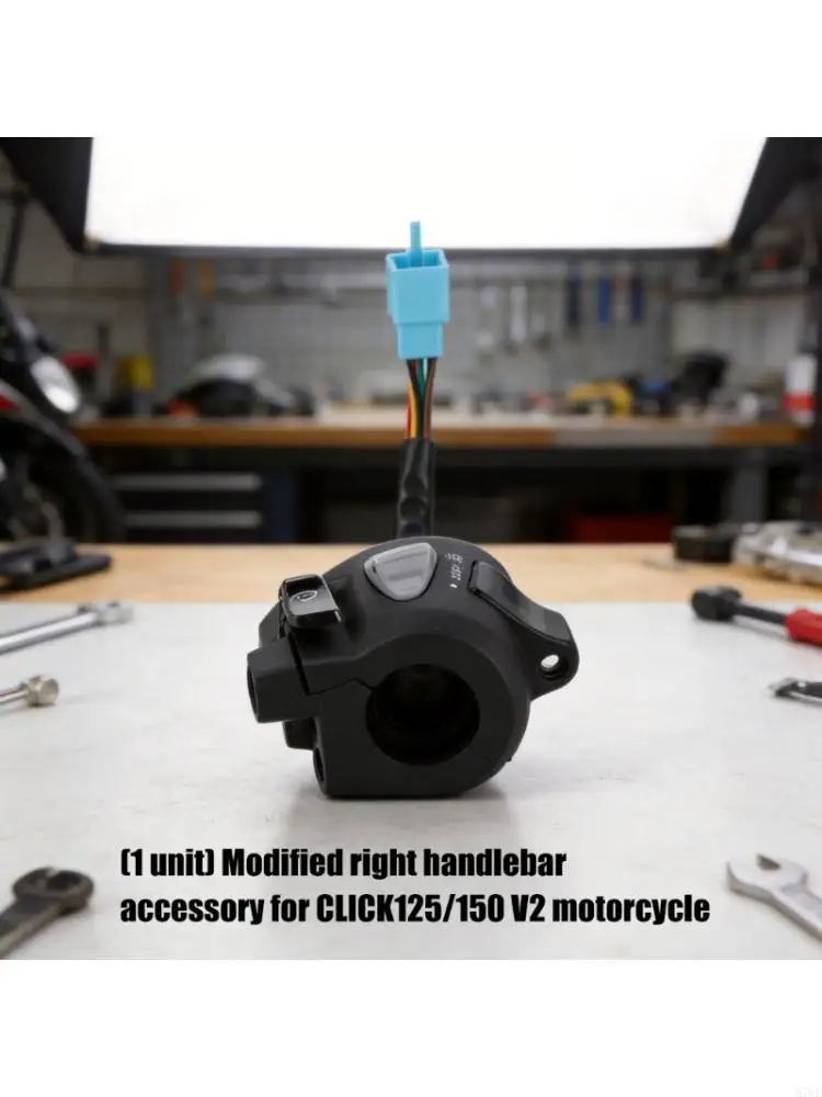 M76E Easy To Install Motorcycle Button Switches For High Low Beam And Engine Start