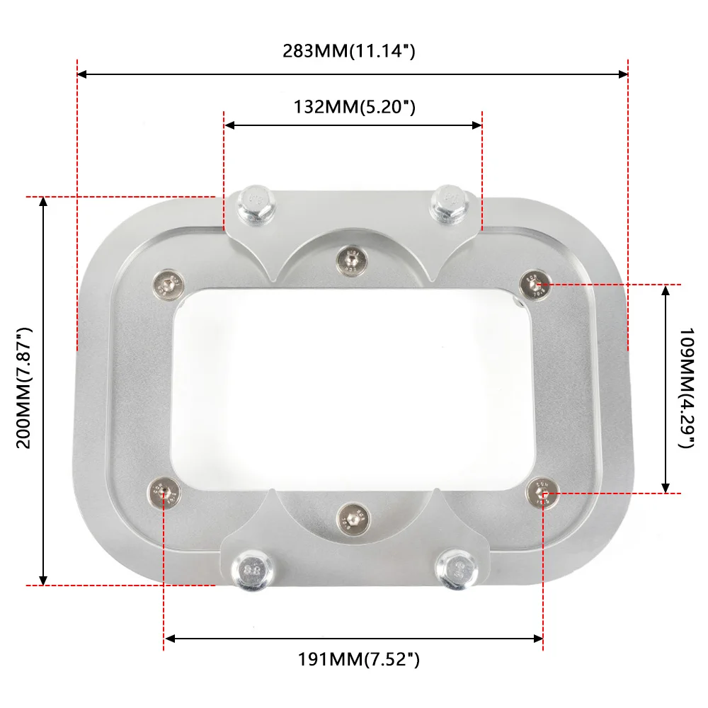 RASTP-Billet Battery Relocation Holder Mount Tray Hold Down Pallet Bracket For Optima 34M D34M D34 D34/78 34 34/78 RS-BTD041