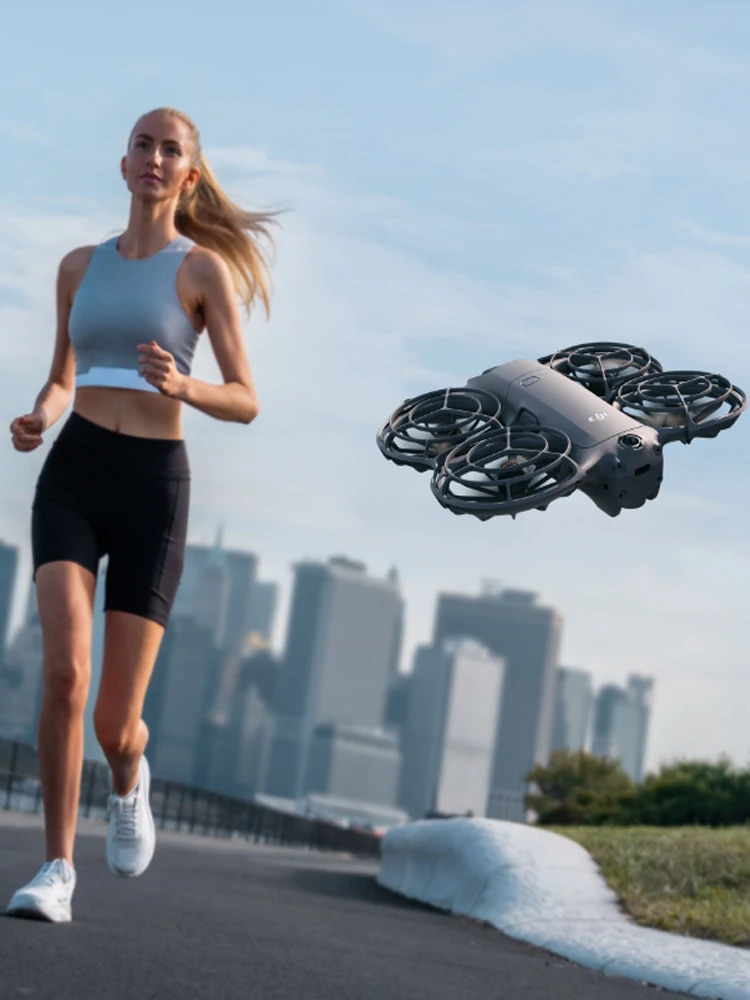 DJI Neo2 Drone caméra volante Drone 4K vidéo stabilisée 151g lumière et Portable couverture complète hélice garde neuf 2 C0