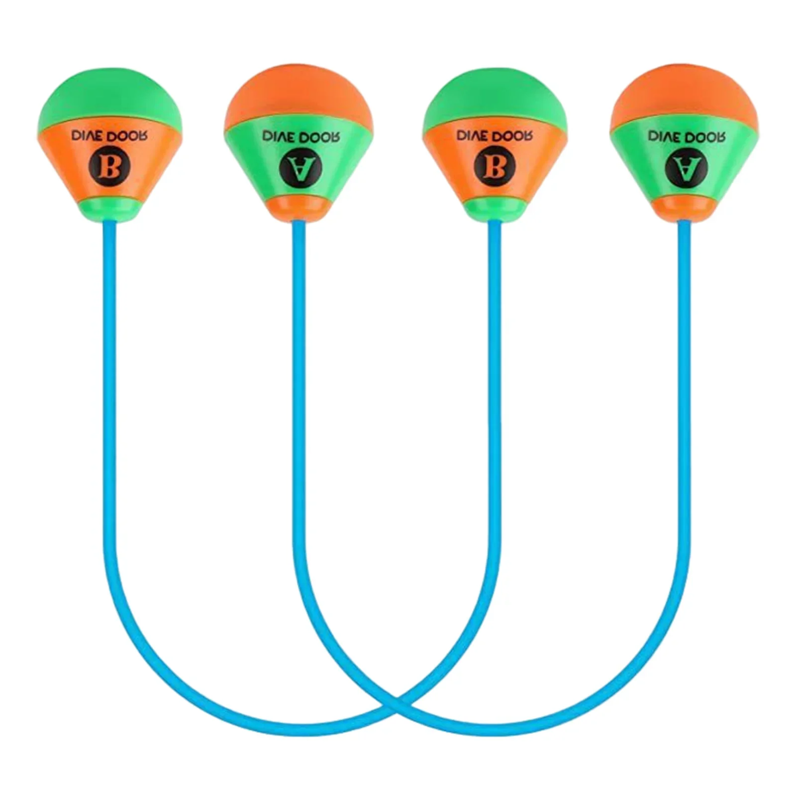 2 sztuki / zestaw Pomoce do gry w pływanie Drzwi do nurkowania Wielokrotnego użytku Sporty wodne Pierścienie do pływania Dorośli Dzieci Drzwi do