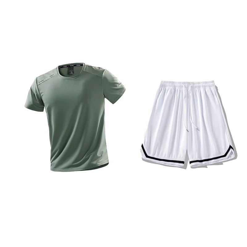 

TRAF Fashion - Conscious Sport Outfit Modern - designed T - shirt and Shorts Pair Ideal for Making a Style Statement Trend
