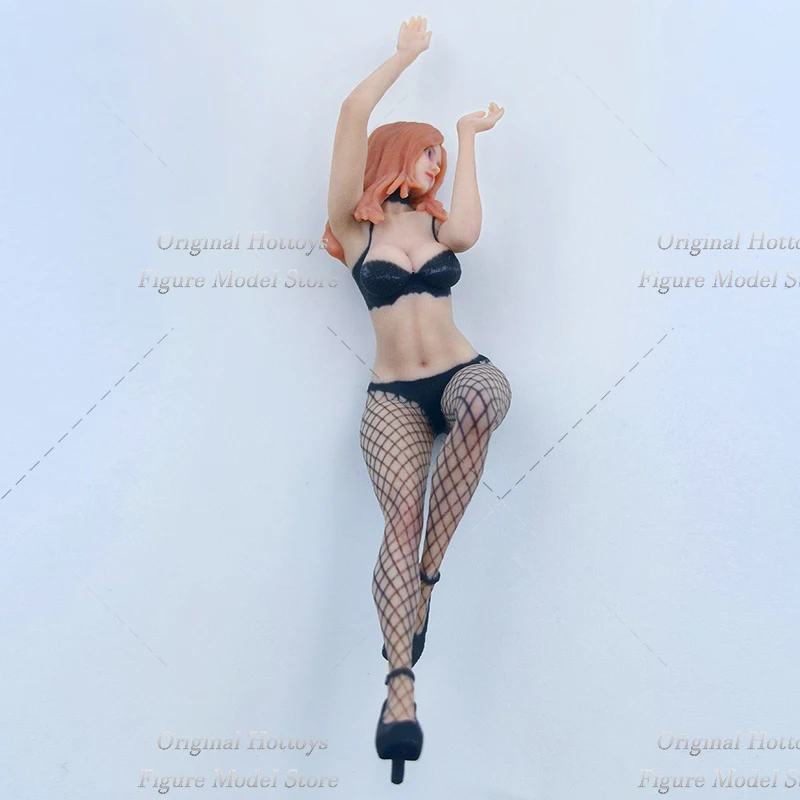 1/18 Scale Female Soldier Fishnet Stockings Spicy Girl Mini Realistic Sculpture Full Set About 9cm Action Figure Model Gifts